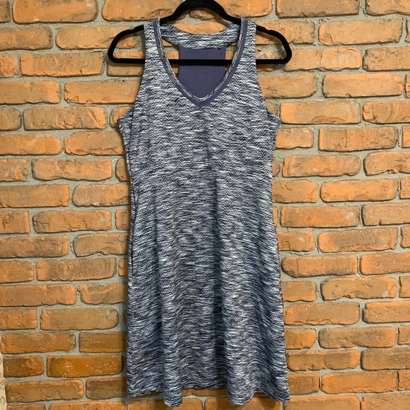 MPG Sport Dress Womens Size Large Purple Tank Sleeveless Pockets Athletic Casual - Picture 1 of 7
